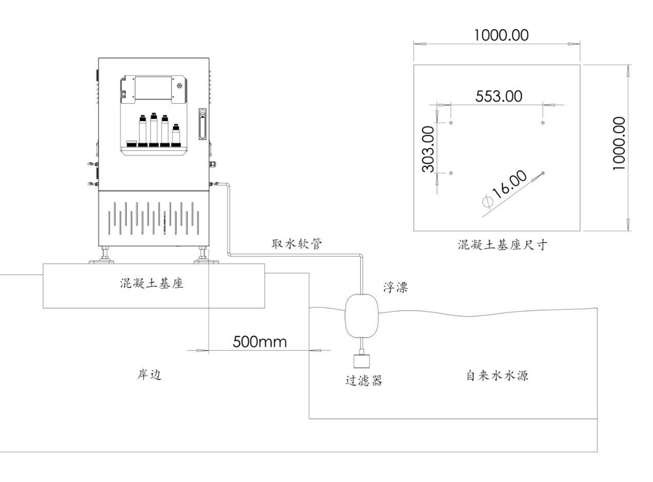 水溫、電導(dǎo)率、PH、溶解氧、氨氮在線(xiàn)監(jiān)測(cè)系統(tǒng)